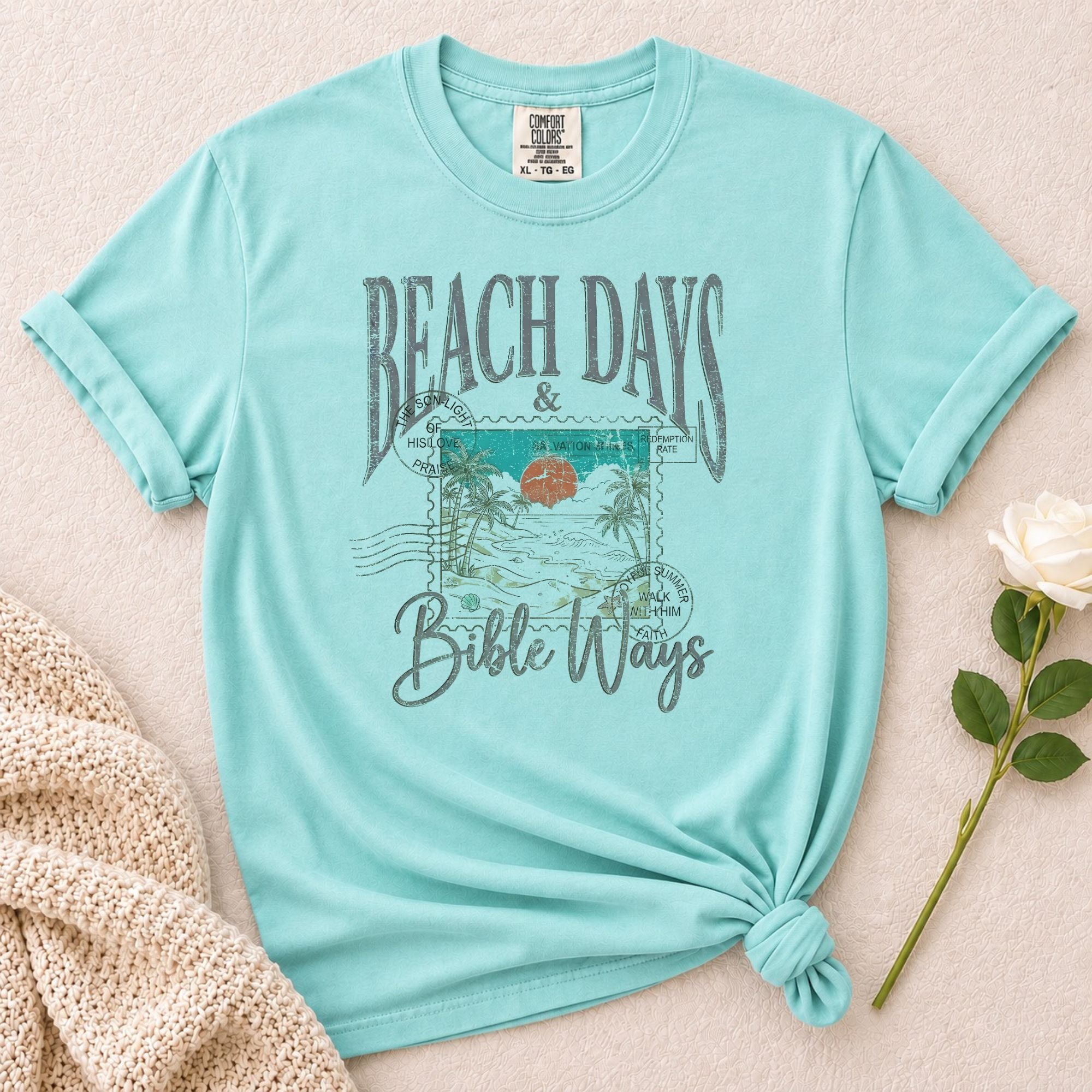 Beach Day Bible Ways T-Shirt