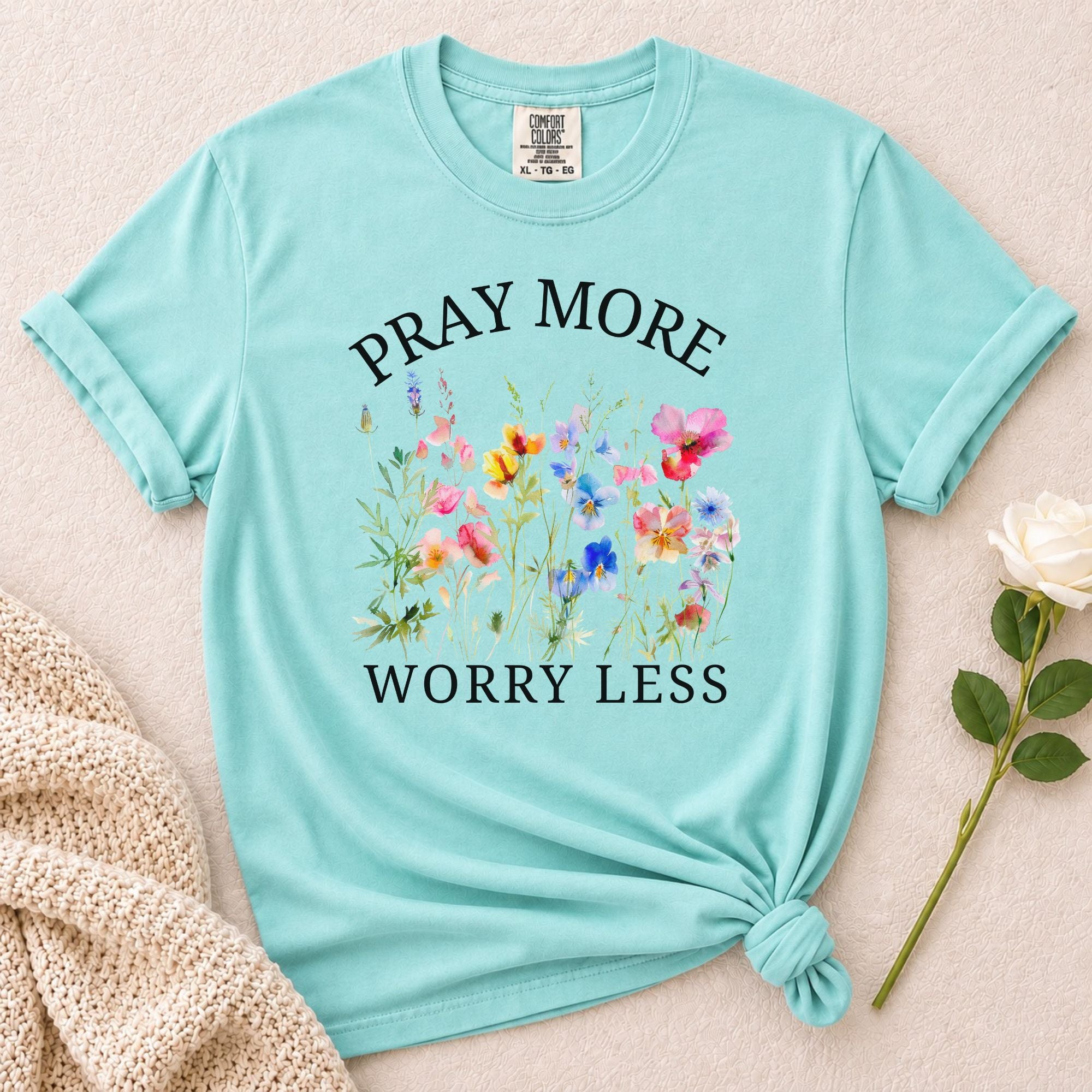 Prayerful Blooms T-Shirt