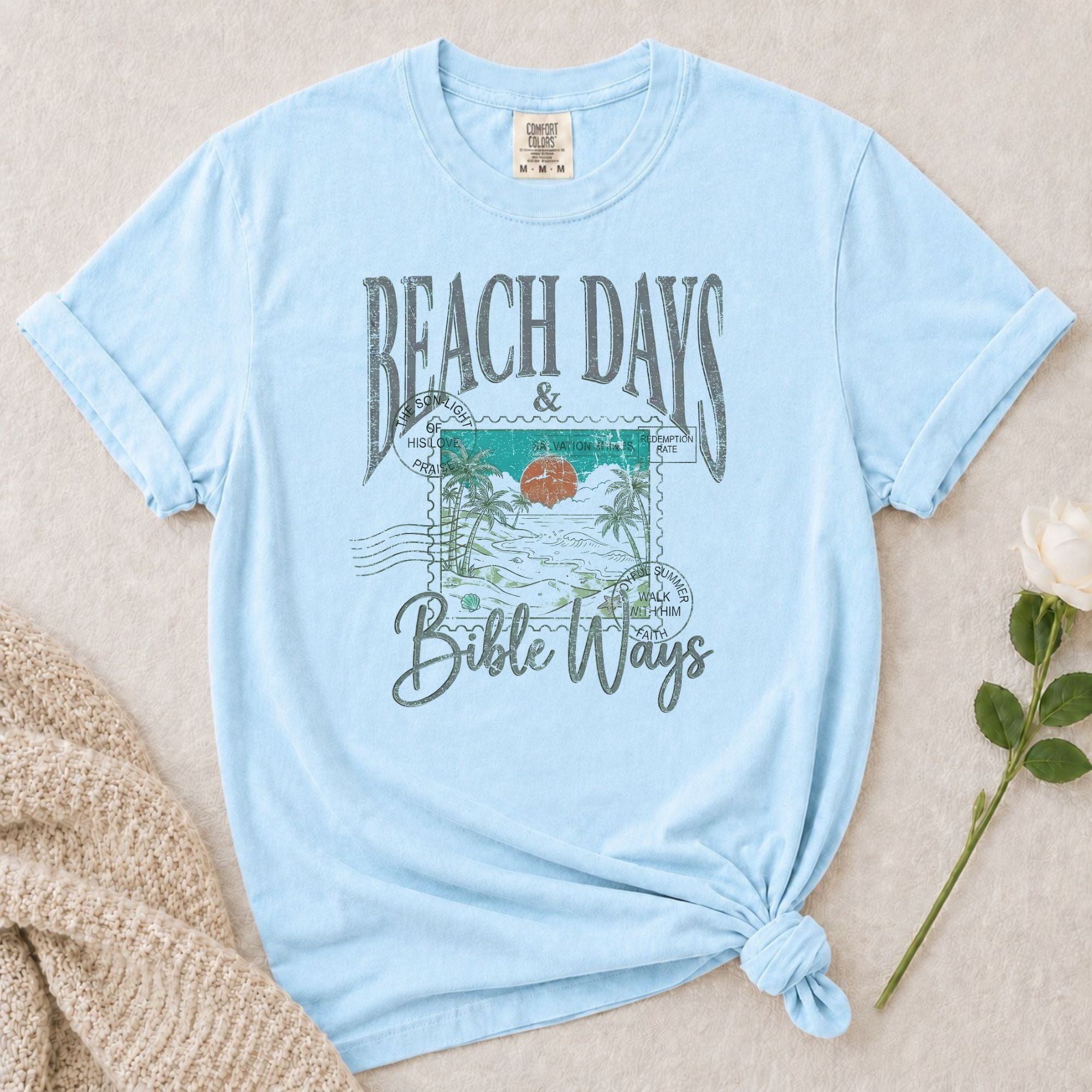 Beach Day Bible Ways T-Shirt