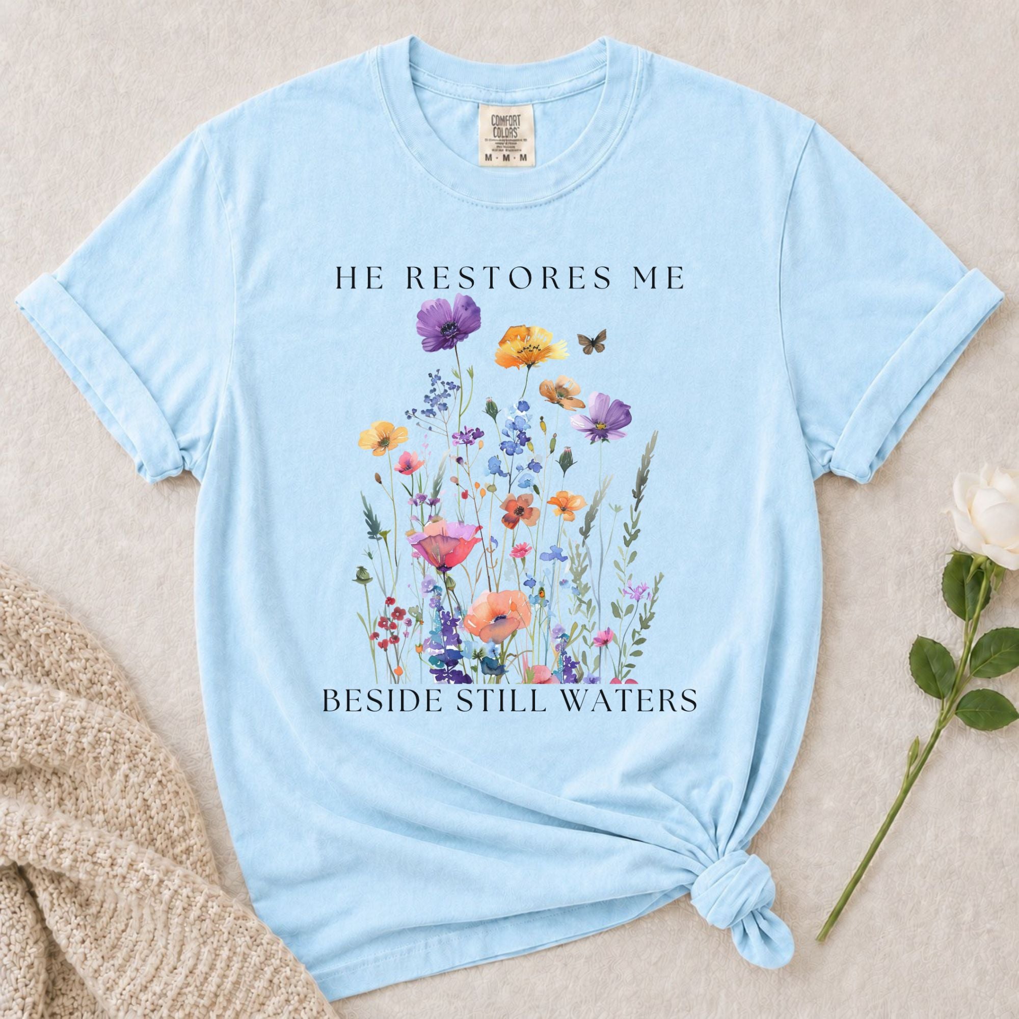 He Restores Me T-Shirt