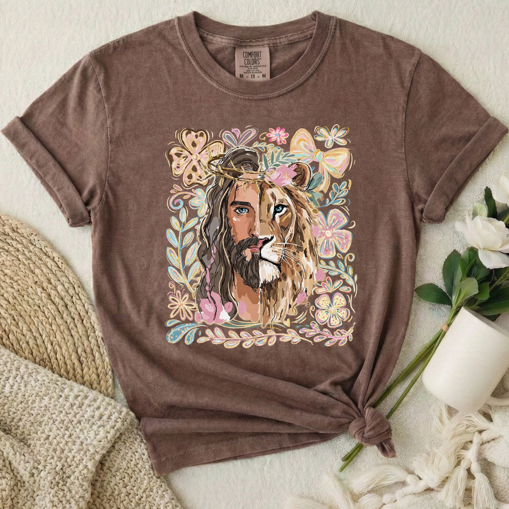 Lion And Lamb Jesus T-Shirt
