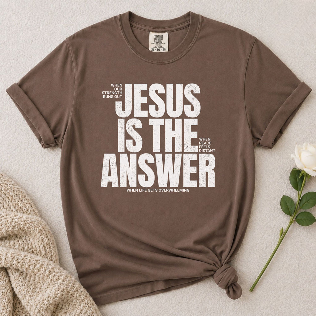 Jesus Is The Answer T-Shirt