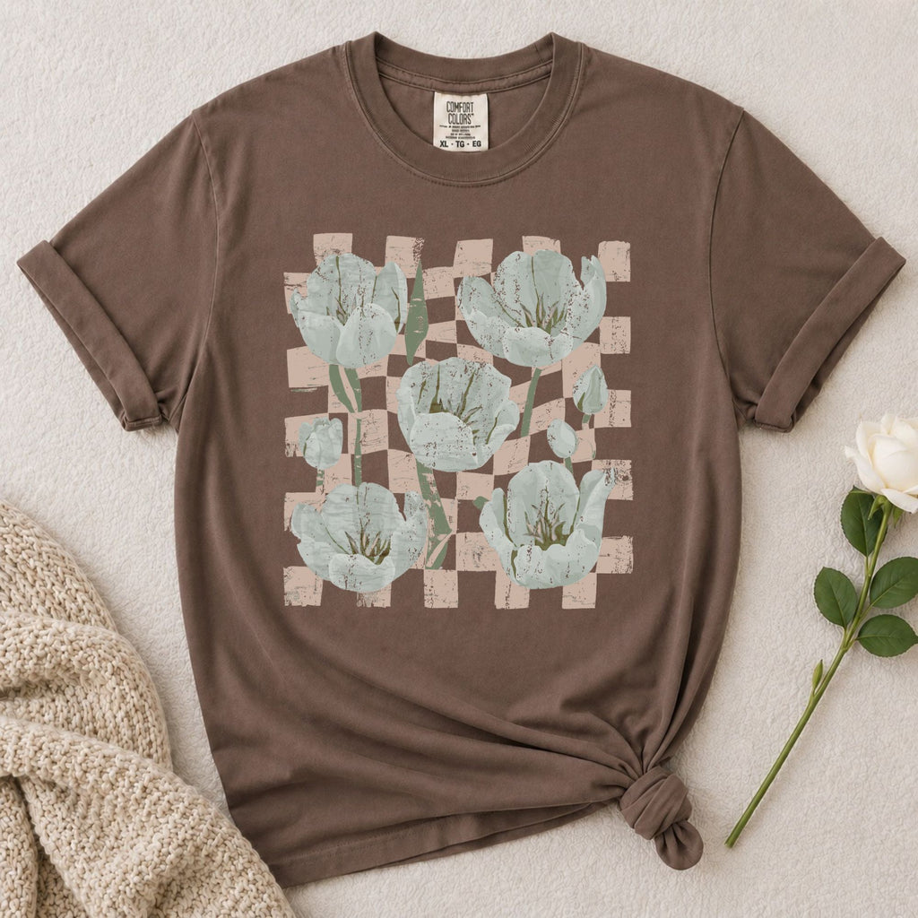 Tulip Checker T-Shirt