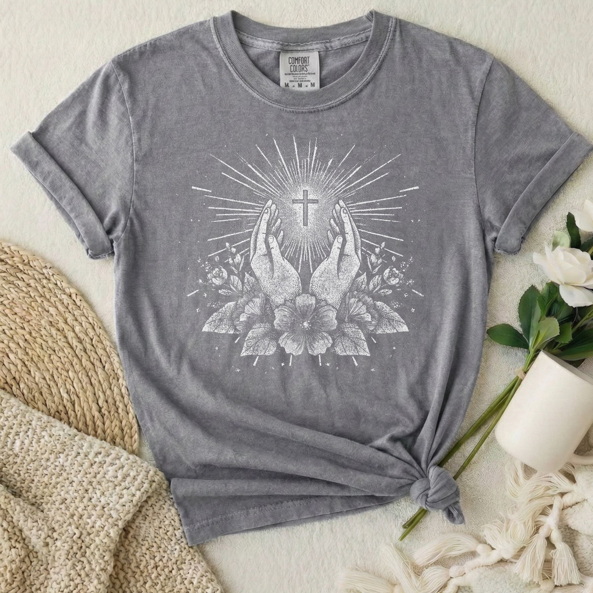 Faith Prayer Hands T-Shirt