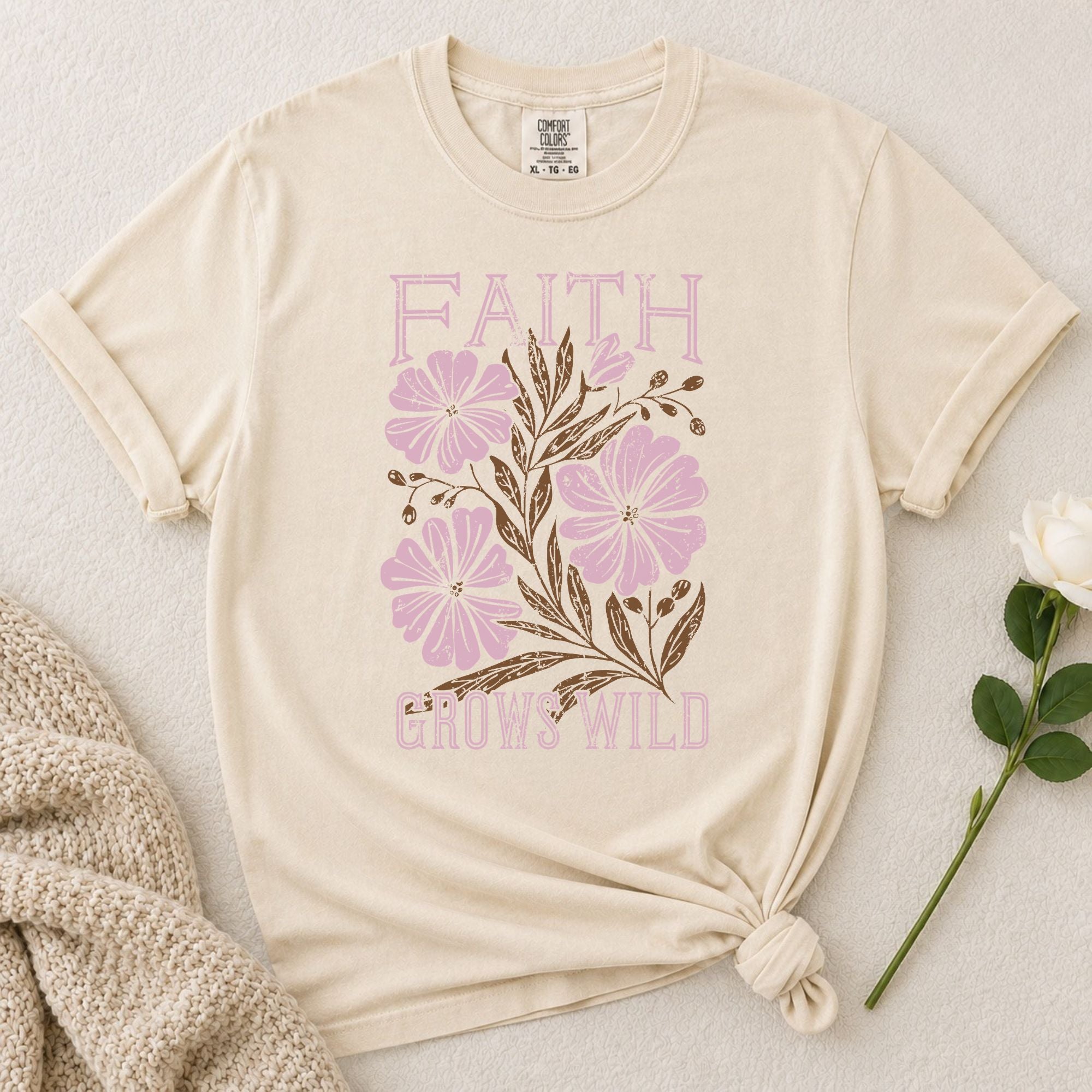 Faith Grows Wild T-Shirt