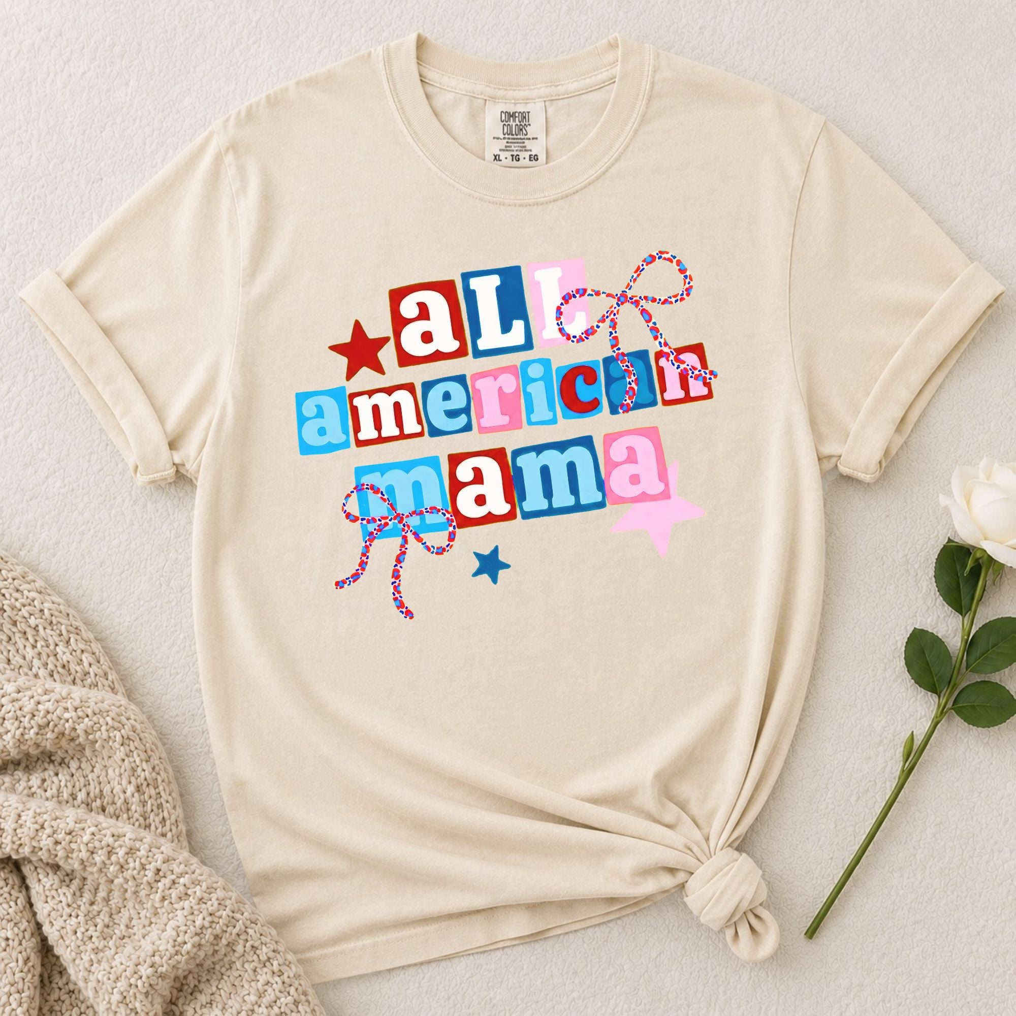 All American Mama T-Shirt