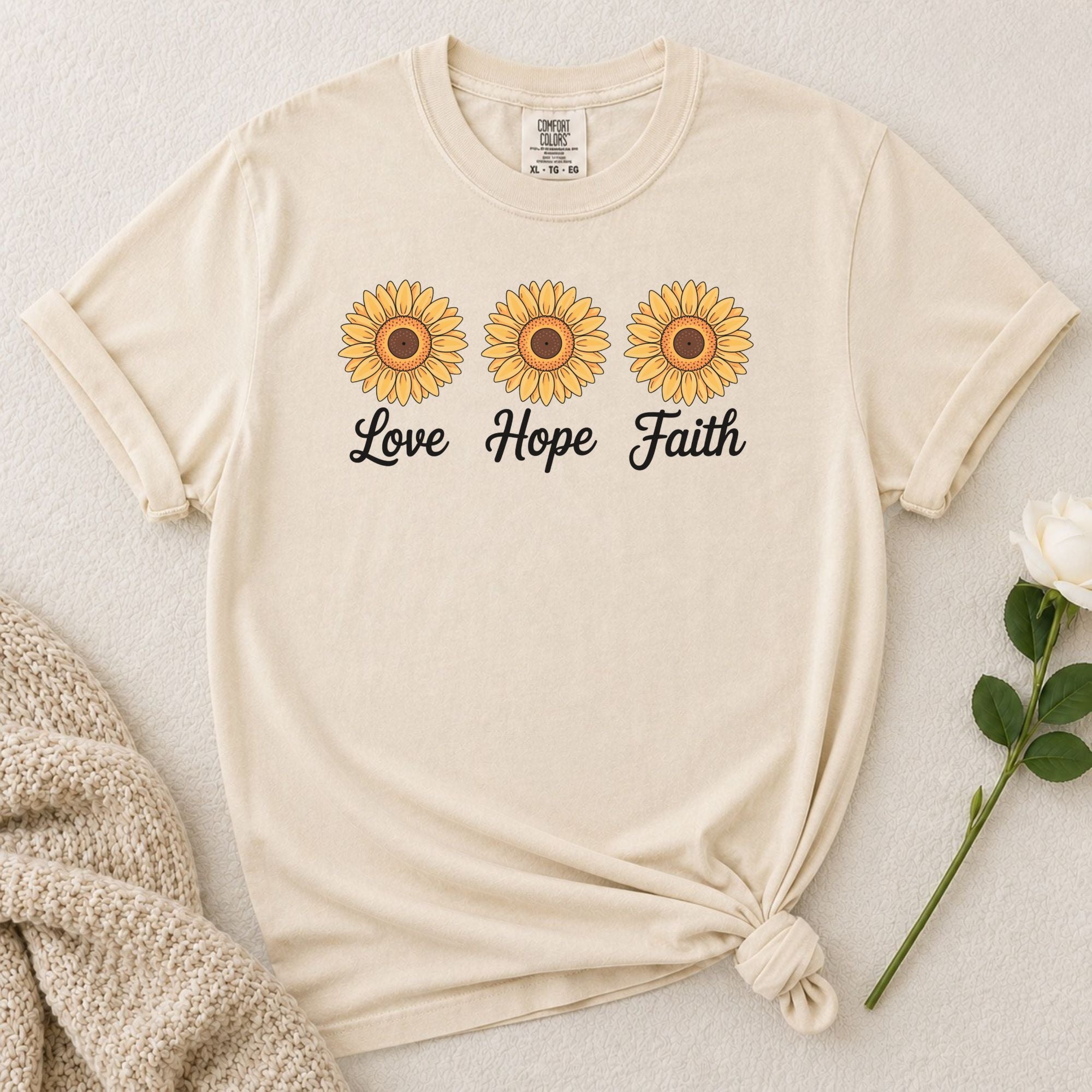 Love Hope Faith T-Shirt