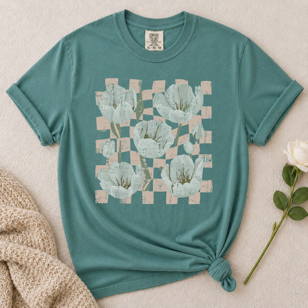 Tulip Checker T-Shirt