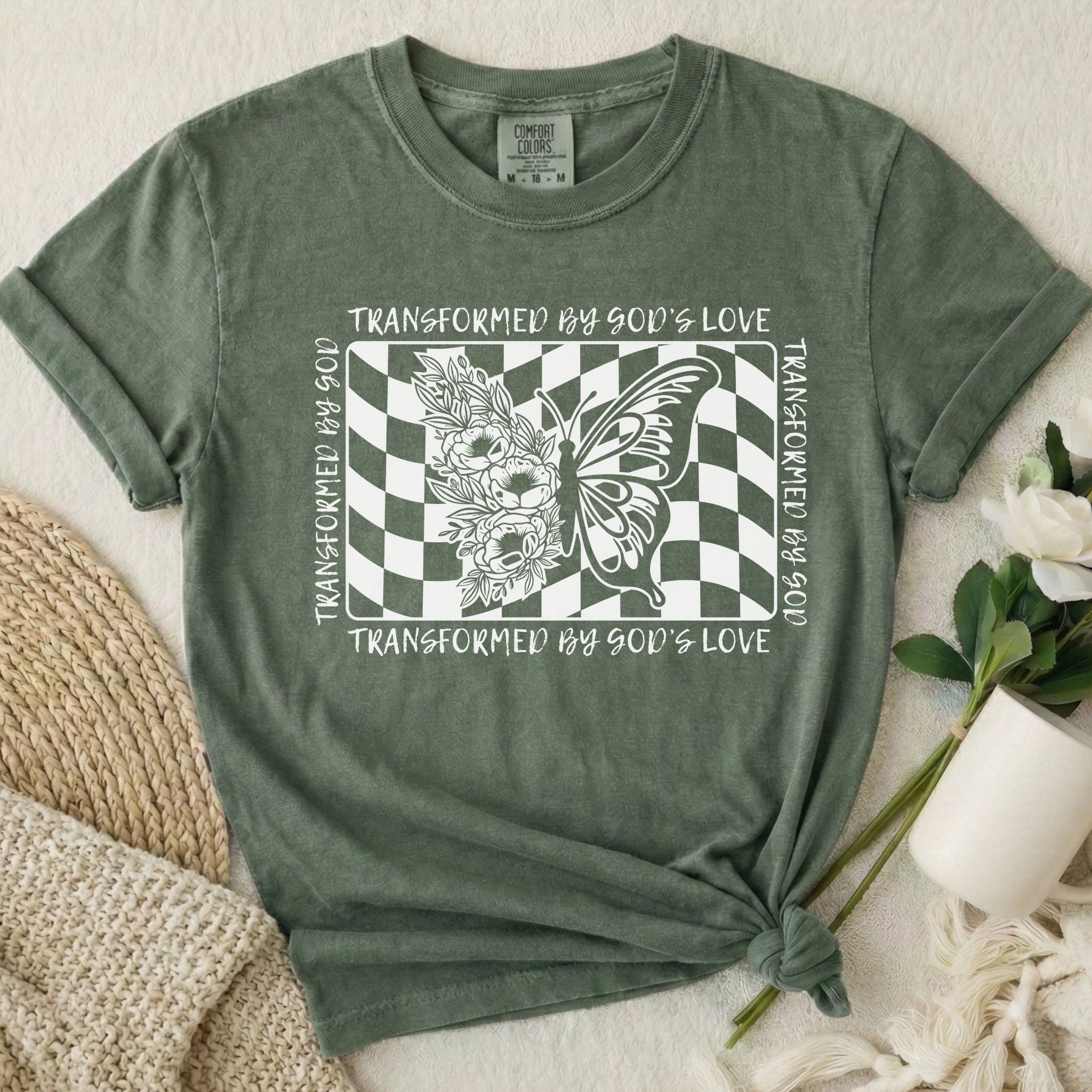 Transformed By Gods Love T-Shirt