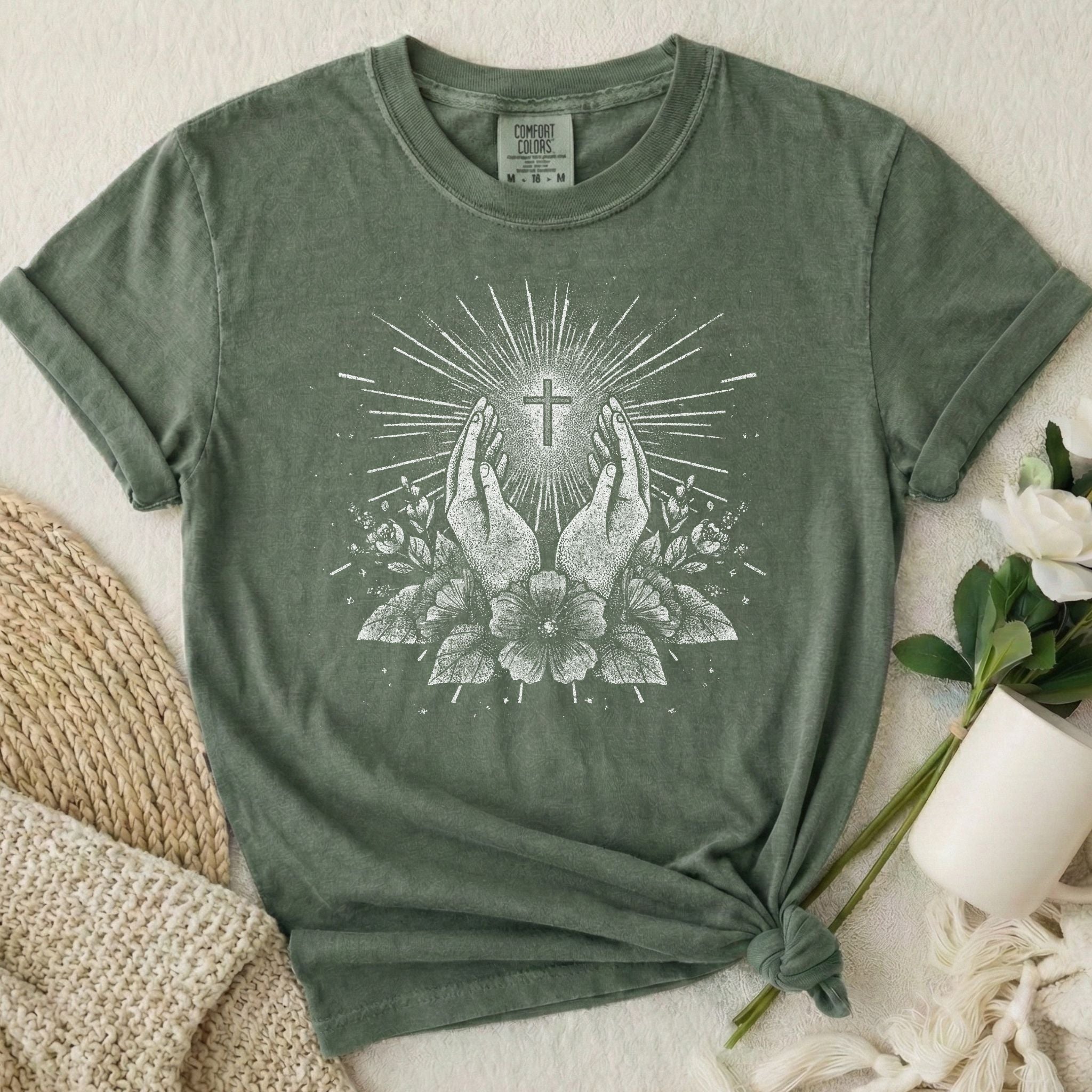Faith Prayer Hands T-Shirt