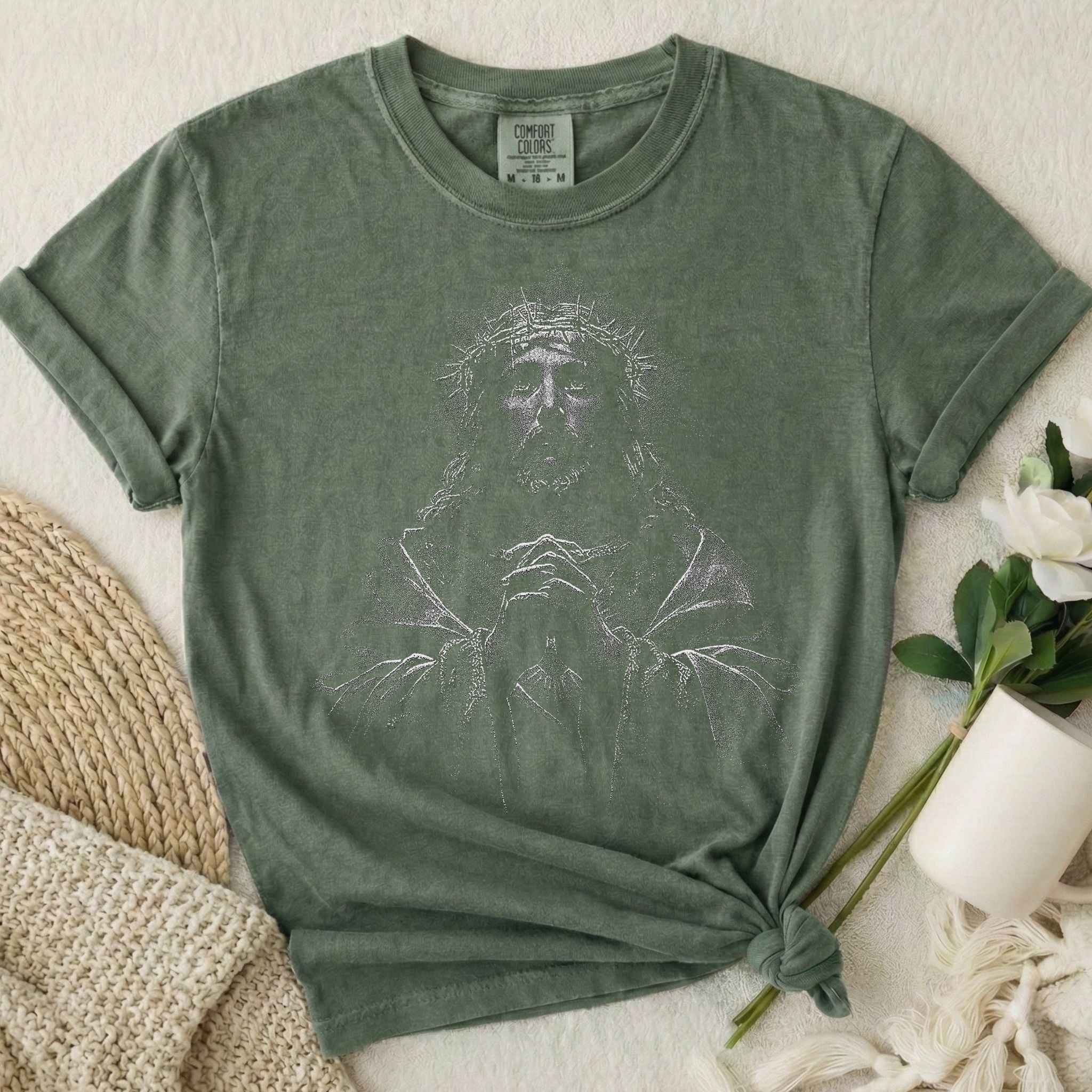 Praying Jesus T-Shirt