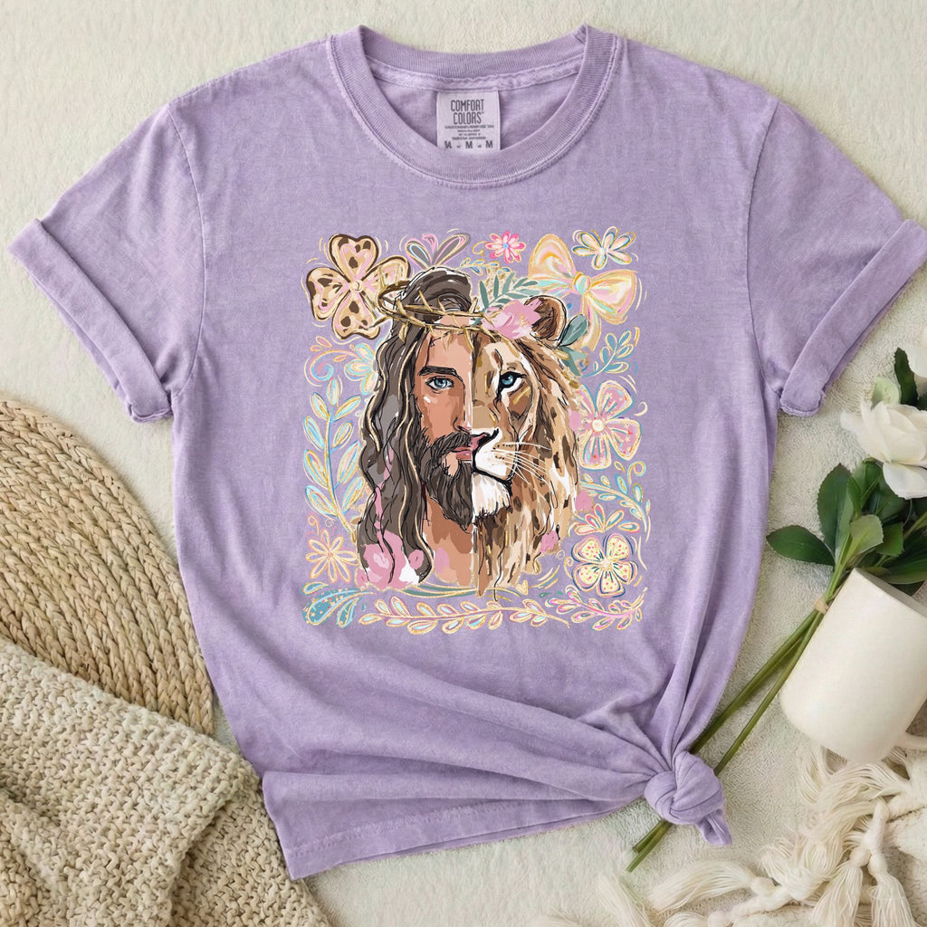 Lion And Lamb Jesus T-Shirt