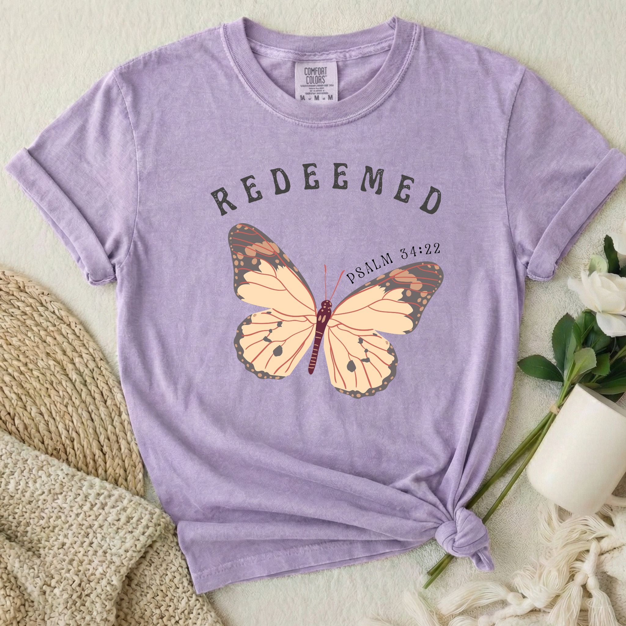 Redeemed Butterfly T Shirt
