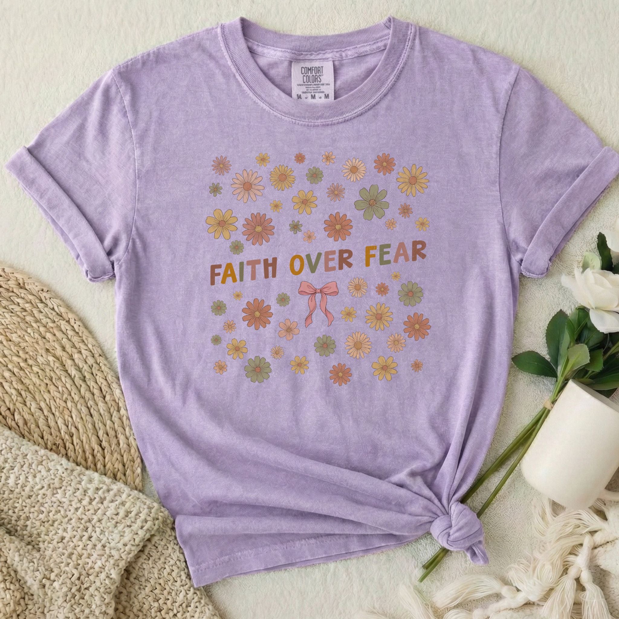 Faith Over Fear T Shirt