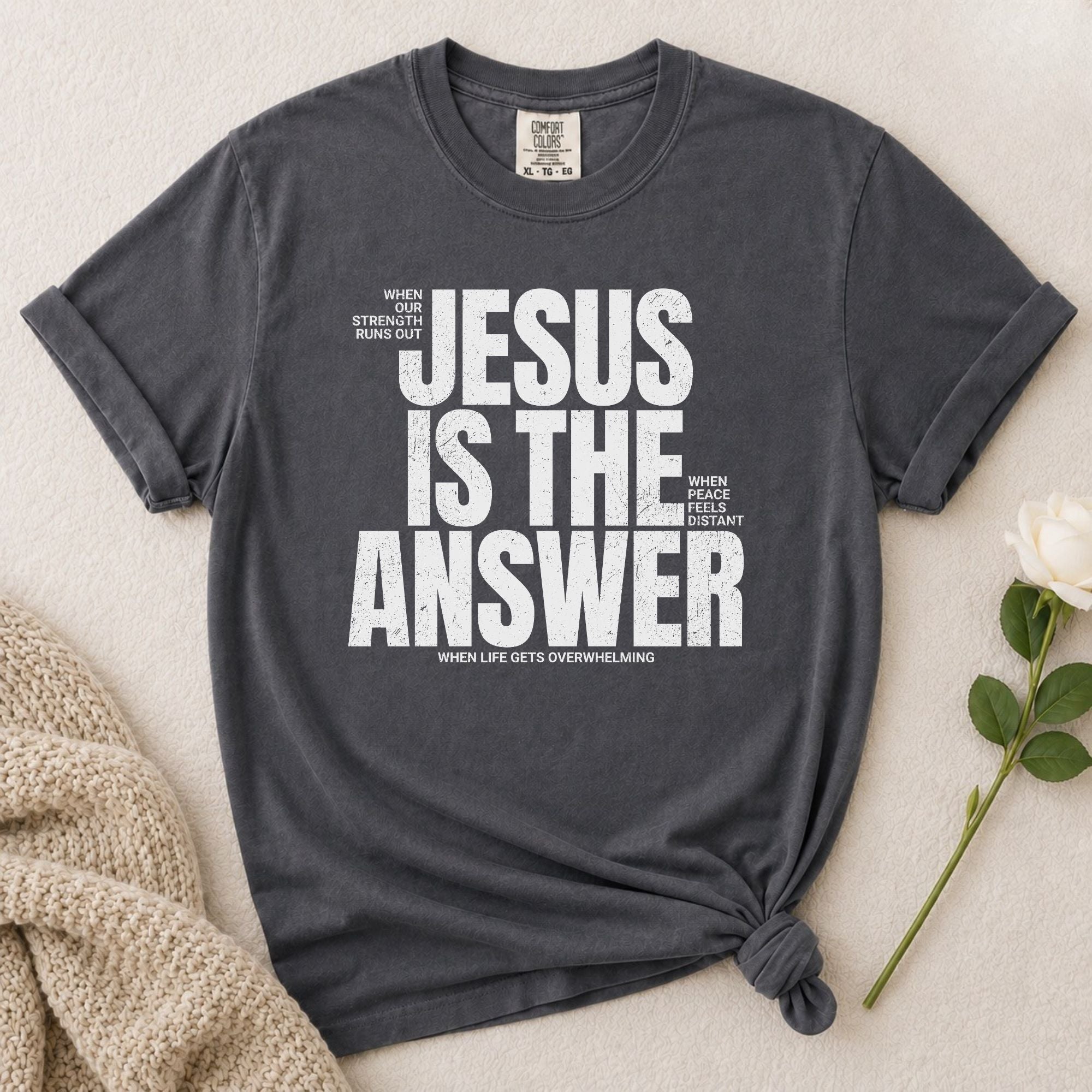 Jesus Is The Answer T-Shirt