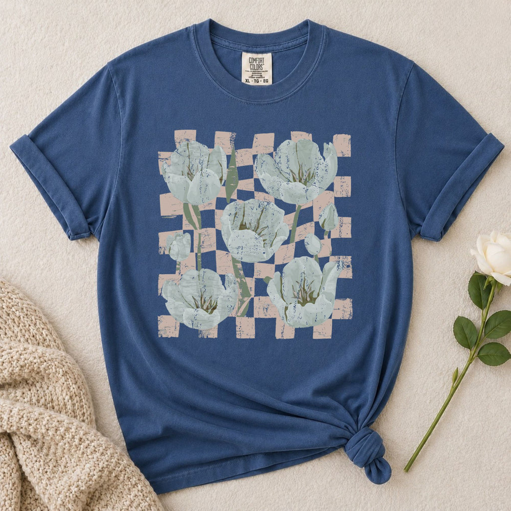 Tulip Checker T-Shirt