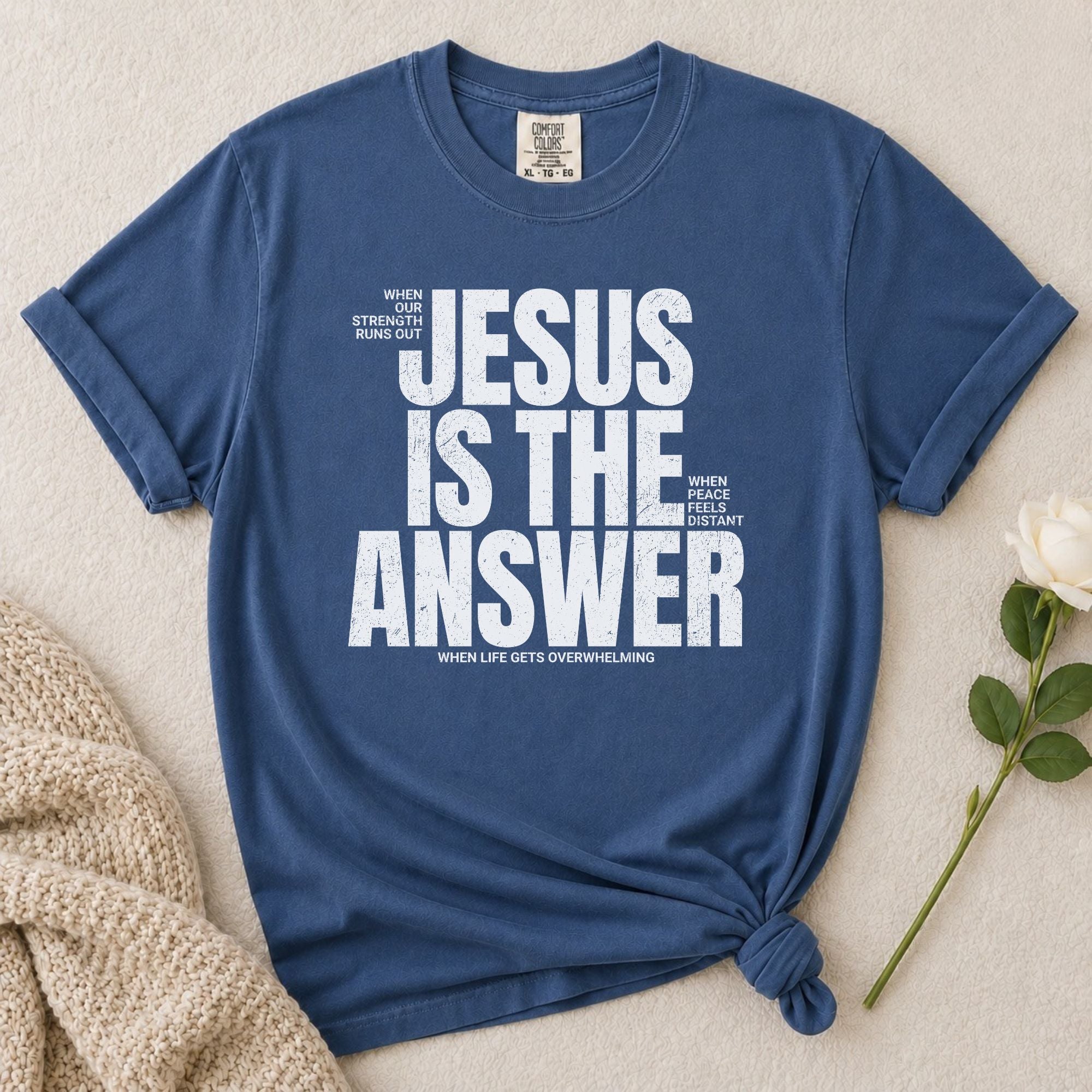 Jesus Is The Answer T-Shirt
