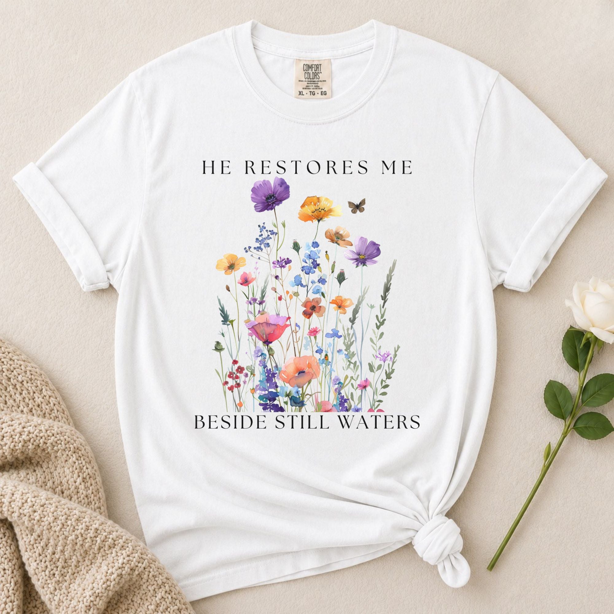 He Restores Me T-Shirt
