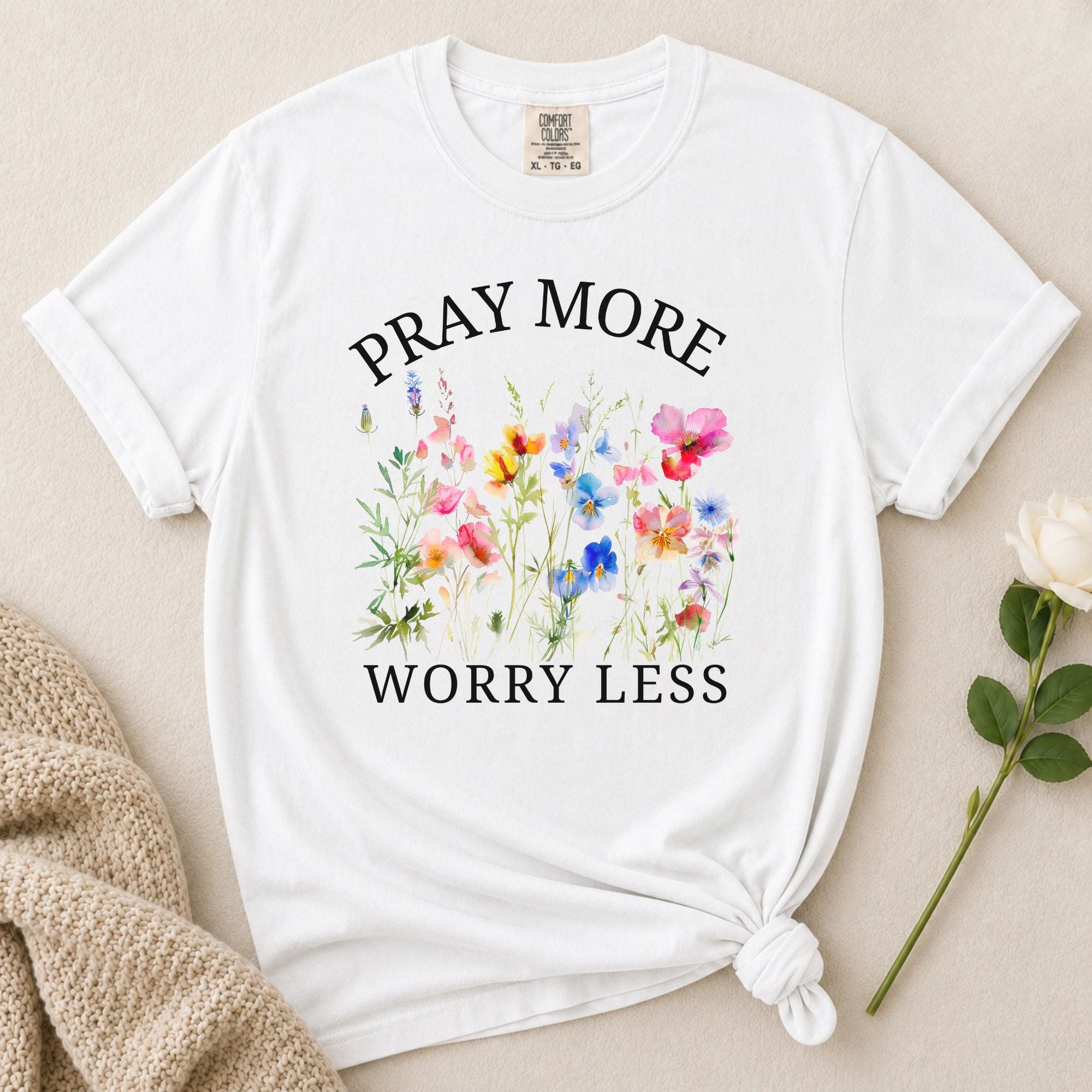 Prayerful Blooms T-Shirt