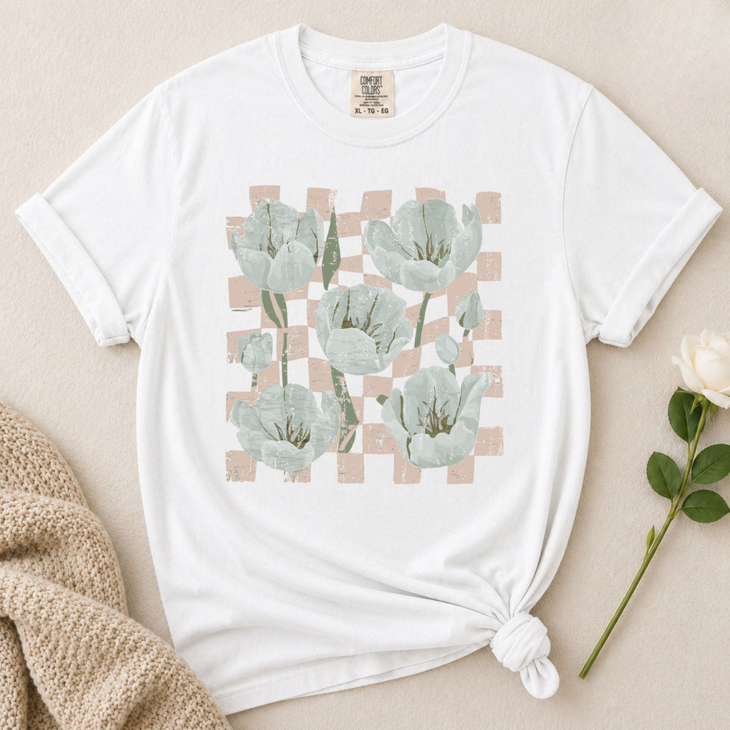 Tulip Checker T-Shirt