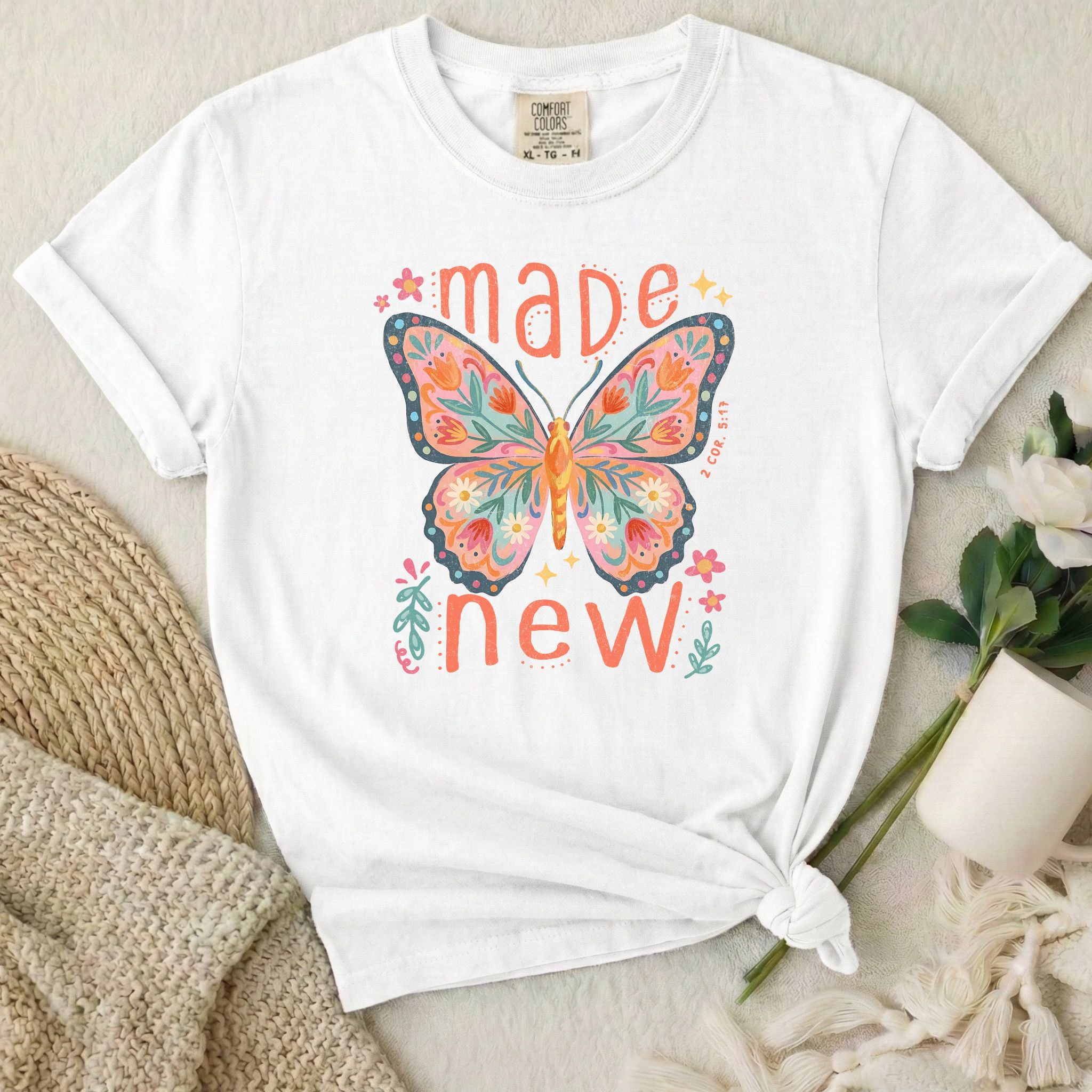 Made New Butterfly T Shirt